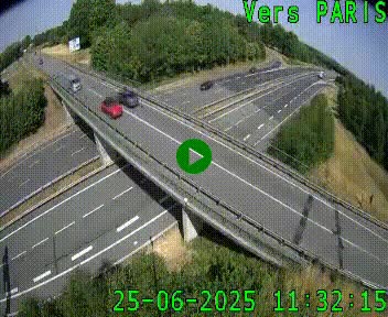 <h2>Clone of Caméra routière sur l'autoroute A20 au nord de Limoges, à la jonction avec la N520. Vue orientée vers Paris</h2>