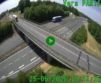 <h2>Clone of Caméra routière sur l'autoroute A20 au nord de Limoges, à la jonction avec la N520. Vue orientée vers Paris</h2>