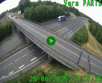 <h2>Clone of Caméra routière sur l'autoroute A20 au nord de Limoges, à la jonction avec la N520. Vue orientée vers Paris</h2>