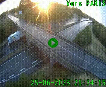 <h2>Clone of Caméra routière sur l'autoroute A20 au nord de Limoges, à la jonction avec la N520. Vue orientée vers Paris</h2>