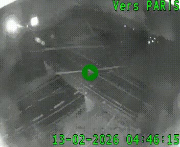 Clone of Caméra routière sur l'autoroute A20 au nord de Limoges, à la jonction avec la N520. Vue orientée vers Paris