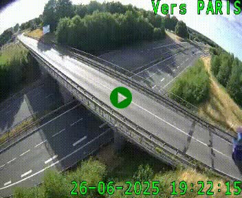 <h2>Clone of Caméra routière sur l'autoroute A20 au nord de Limoges, à la jonction avec la N520. Vue orientée vers Paris</h2>