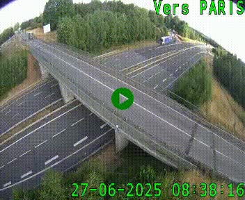 <h2>Clone of Caméra routière sur l'autoroute A20 au nord de Limoges, à la jonction avec la N520. Vue orientée vers Paris</h2>