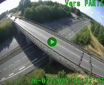 <h2>Clone of Caméra routière sur l'autoroute A20 au nord de Limoges, à la jonction avec la N520. Vue orientée vers Paris</h2>