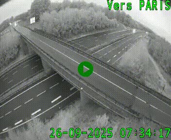 <h2>Clone of Caméra routière sur l'autoroute A20 au nord de Limoges, à la jonction avec la N520. Vue orientée vers Paris</h2>