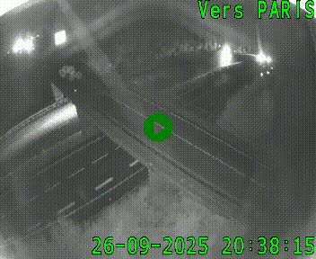 Clone of Caméra routière sur l'autoroute A20 au nord de Limoges, à la jonction avec la N520. Vue orientée vers Paris