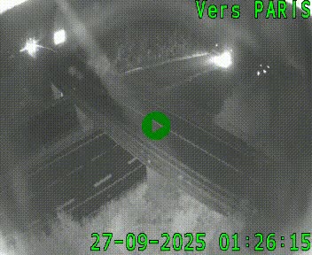 Clone of Caméra routière sur l'autoroute A20 au nord de Limoges, à la jonction avec la N520. Vue orientée vers Paris