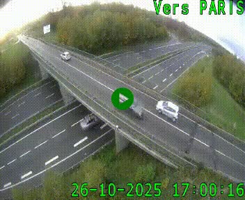 <h2>Clone of Caméra routière sur l'autoroute A20 au nord de Limoges, à la jonction avec la N520. Vue orientée vers Paris</h2>