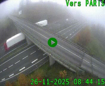<h2>Clone of Caméra routière sur l'autoroute A20 au nord de Limoges, à la jonction avec la N520. Vue orientée vers Paris</h2>