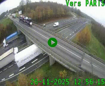 <h2>Clone of Caméra routière sur l'autoroute A20 au nord de Limoges, à la jonction avec la N520. Vue orientée vers Paris</h2>
