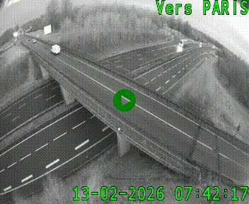 <h2>Clone of Caméra routière sur l'autoroute A20 au nord de Limoges, à la jonction avec la N520. Vue orientée vers Paris</h2>
