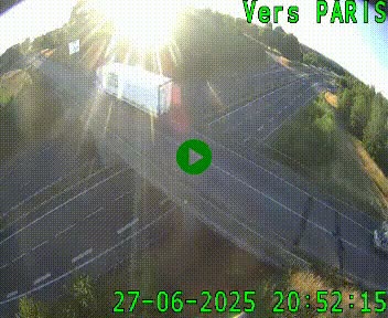 <h2>Clone of Caméra routière sur l'autoroute A20 au nord de Limoges, à la jonction avec la N520. Vue orientée vers Paris</h2>