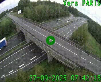 <h2>Clone of Caméra routière sur l'autoroute A20 au nord de Limoges, à la jonction avec la N520. Vue orientée vers Paris</h2>