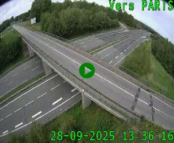 <h2>Clone of Caméra routière sur l'autoroute A20 au nord de Limoges, à la jonction avec la N520. Vue orientée vers Paris</h2>