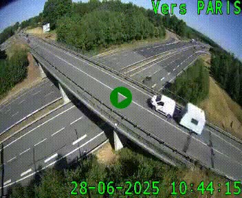 <h2>Clone of Caméra routière sur l'autoroute A20 au nord de Limoges, à la jonction avec la N520. Vue orientée vers Paris</h2>