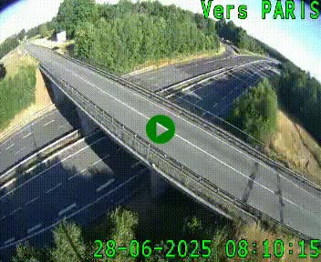 <h2>Clone of Caméra routière sur l'autoroute A20 au nord de Limoges, à la jonction avec la N520. Vue orientée vers Paris</h2>