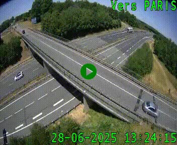 <h2>Clone of Caméra routière sur l'autoroute A20 au nord de Limoges, à la jonction avec la N520. Vue orientée vers Paris</h2>