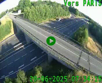 <h2>Clone of Caméra routière sur l'autoroute A20 au nord de Limoges, à la jonction avec la N520. Vue orientée vers Paris</h2>