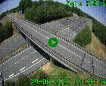 <h2>Clone of Caméra routière sur l'autoroute A20 au nord de Limoges, à la jonction avec la N520. Vue orientée vers Paris</h2>