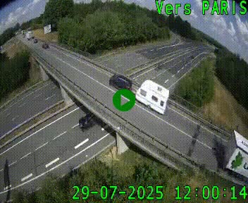 <h2>Clone of Caméra routière sur l'autoroute A20 au nord de Limoges, à la jonction avec la N520. Vue orientée vers Paris</h2>