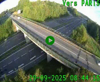 <h2>Clone of Caméra routière sur l'autoroute A20 au nord de Limoges, à la jonction avec la N520. Vue orientée vers Paris</h2>
