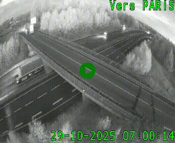 <h2>Clone of Caméra routière sur l'autoroute A20 au nord de Limoges, à la jonction avec la N520. Vue orientée vers Paris</h2>