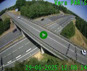 <h2>Clone of Caméra routière sur l'autoroute A20 au nord de Limoges, à la jonction avec la N520. Vue orientée vers Paris</h2>