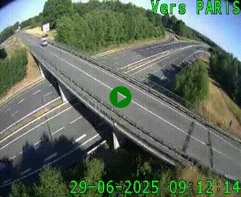 <h2>Clone of Caméra routière sur l'autoroute A20 au nord de Limoges, à la jonction avec la N520. Vue orientée vers Paris</h2>
