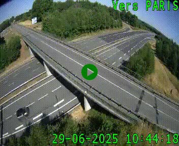 <h2>Clone of Caméra routière sur l'autoroute A20 au nord de Limoges, à la jonction avec la N520. Vue orientée vers Paris</h2>