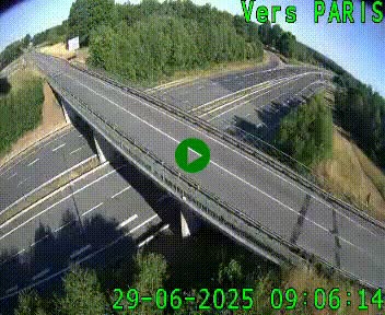 <h2>Clone of Caméra routière sur l'autoroute A20 au nord de Limoges, à la jonction avec la N520. Vue orientée vers Paris</h2>