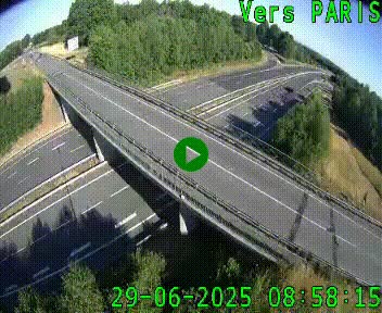 <h2>Clone of Caméra routière sur l'autoroute A20 au nord de Limoges, à la jonction avec la N520. Vue orientée vers Paris</h2>