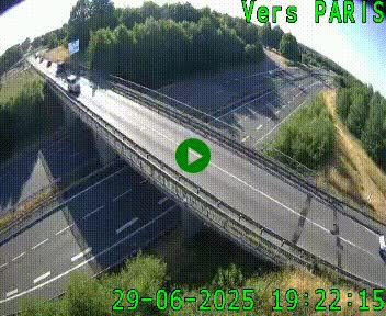 <h2>Clone of Caméra routière sur l'autoroute A20 au nord de Limoges, à la jonction avec la N520. Vue orientée vers Paris</h2>