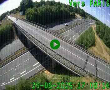 <h2>Clone of Caméra routière sur l'autoroute A20 au nord de Limoges, à la jonction avec la N520. Vue orientée vers Paris</h2>