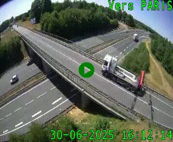 <h2>Clone of Caméra routière sur l'autoroute A20 au nord de Limoges, à la jonction avec la N520. Vue orientée vers Paris</h2>