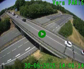 <h2>Clone of Caméra routière sur l'autoroute A20 au nord de Limoges, à la jonction avec la N520. Vue orientée vers Paris</h2>