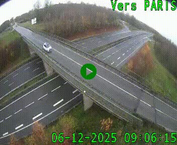 <h2>Clone of Caméra routière sur l'autoroute A20 au nord de Limoges, à la jonction avec la N520. Vue orientée vers Paris</h2>