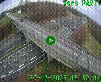 <h2>Clone of Caméra routière sur l'autoroute A20 au nord de Limoges, à la jonction avec la N520. Vue orientée vers Paris</h2>
