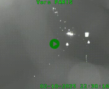 <h2>Caméra routière sur l'autoroute A20 à Bessines-sur-Gartempe. Vue orientée vers Paris</h2>