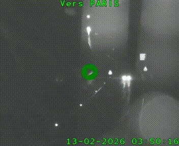 <h2>Caméra routière sur l'autoroute A20 à Bessines-sur-Gartempe. Vue orientée vers Paris</h2>