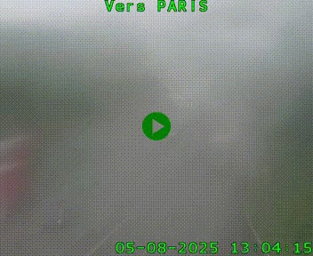 <h2>Caméra routière sur l'autoroute A20 à Bessines-sur-Gartempe. Vue orientée vers Paris</h2>