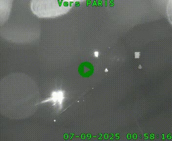 <h2>Caméra routière sur l'autoroute A20 à Bessines-sur-Gartempe. Vue orientée vers Paris</h2>