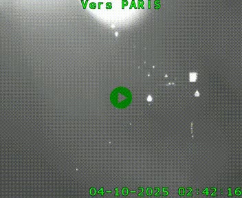 <h2>Caméra routière sur l'autoroute A20 à Bessines-sur-Gartempe. Vue orientée vers Paris</h2>