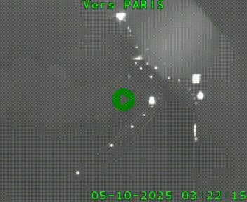 <h2>Caméra routière sur l'autoroute A20 à Bessines-sur-Gartempe. Vue orientée vers Paris</h2>