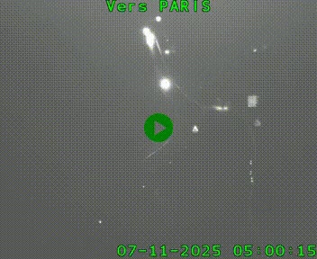 <h2>Caméra routière sur l'autoroute A20 à Bessines-sur-Gartempe. Vue orientée vers Paris</h2>