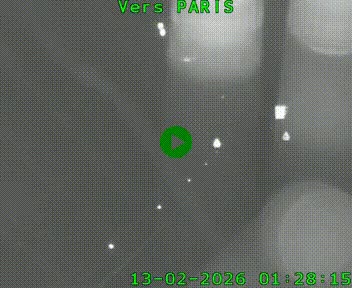 <h2>Caméra routière sur l'autoroute A20 à Bessines-sur-Gartempe. Vue orientée vers Paris</h2>