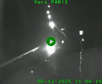 <h2>Caméra routière sur l'autoroute A20 à Bessines-sur-Gartempe. Vue orientée vers Paris</h2>