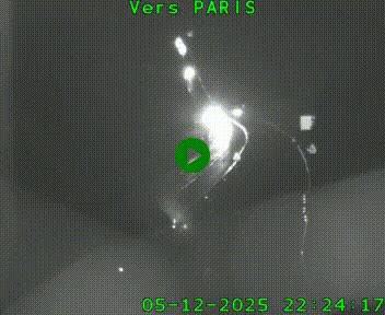 <h2>Caméra routière sur l'autoroute A20 à Bessines-sur-Gartempe. Vue orientée vers Paris</h2>