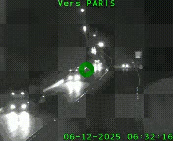 <h2>Caméra routière sur l'autoroute A20 à Bessines-sur-Gartempe. Vue orientée vers Paris</h2>