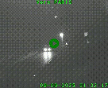 <h2>Caméra routière sur l'autoroute A20 à Bessines-sur-Gartempe. Vue orientée vers Paris</h2>