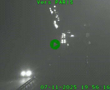 <h2>Caméra routière sur l'autoroute A20 à Bessines-sur-Gartempe. Vue orientée vers Paris</h2>